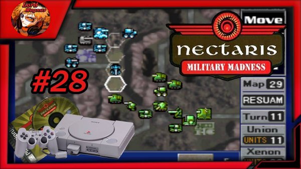 🌒 Nectaris Military Madness 🌒 Прохождение на Ps1 Сложная кампания #28