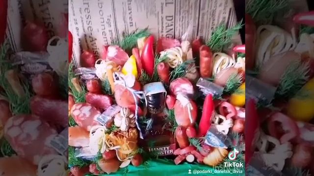 колбасный букет своими руками смотреть онлайн