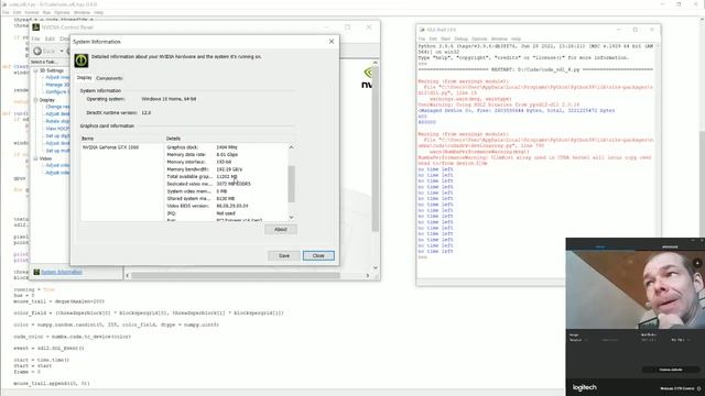 Python Cuda Pixels With SDL2 II смотреть онлайн