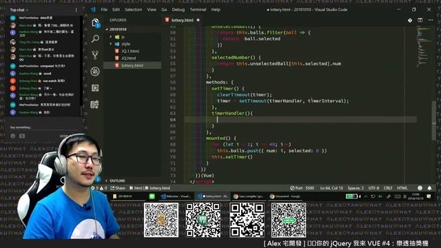 [ Alex 宅開發 ] ??你的 jQuery 我來 VUE #4：樂透抽獎機 (雪恥版) смотреть онлайн