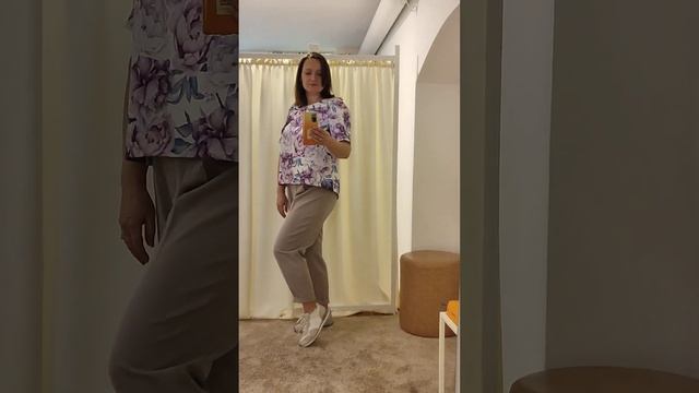 Сшила себе пару вещей за лето.?? Блуза и брюки. #шьюсама #шьюбрюки #сшитьблузу #шьемсебе смотреть онлайн