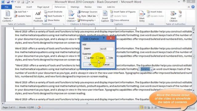 Word 2010 Tutorial: A Comprehensive Guide To Microsoft Word