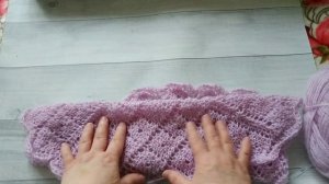 Как посчитать сколько пойдет пряжи на платок.