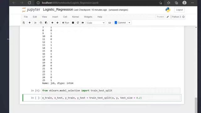 Machine Learning - 9 | Implement Logistic Regression Using Python | Sinhala смотреть онлайн