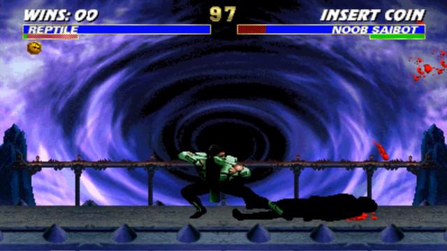 TAS Ultimate Mortal Kombat 3 Arcade: Reptile vs Mega Endurance смотреть онлайн