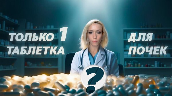 1 таблетка для почек | как правильно снижать креатинин