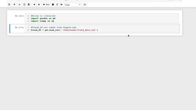 Reading a CSV file into a Pandas Data Frame: Fraud Data смотреть онлайн