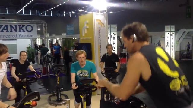 Evo Fitness Bike At FIBO 2013 смотреть онлайн