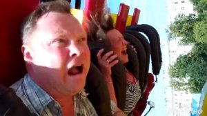 Ужасный, страшный аттракцион «Арго». Тюмень. Август 2016. Tyumen.Terrible attraction «Argo»