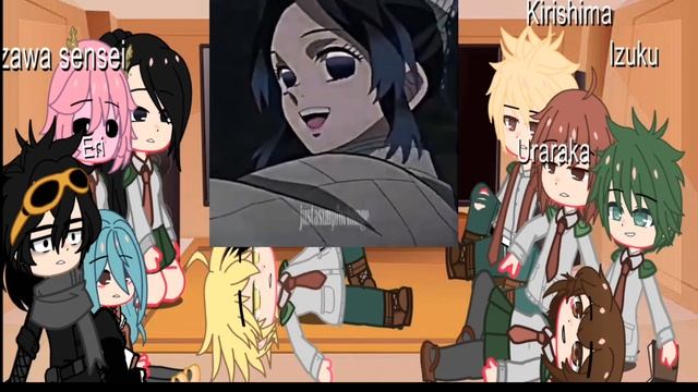 Mha react to hashiras||part 1||shinobu||mangga spoiler смотреть онлайн