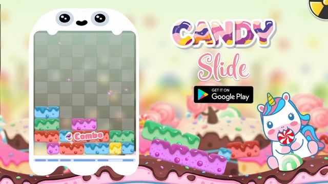 Candy Slidey - Drop Block Puzzle смотреть онлайн