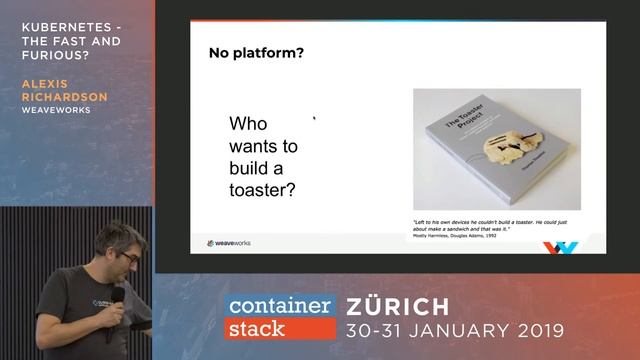 Alexis Richardson - Kubernetes the Fast and Furious? смотреть онлайн