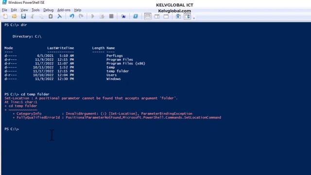 Fix Set-Location : A positional parameter cannot be found that accepts argument | InvalidArgument смотреть онлайн