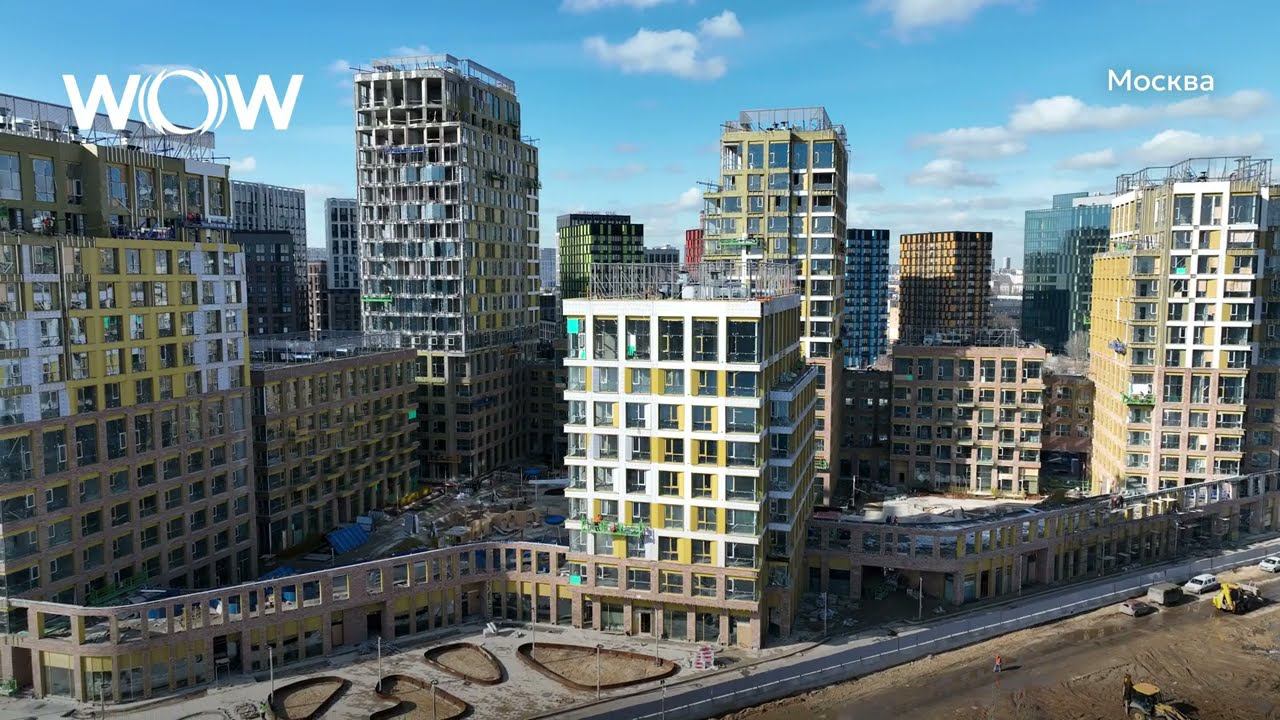 Ход строительства ЖК «WOW» в Москве от застройщика «Страна Девелопмент», 01.04.2024