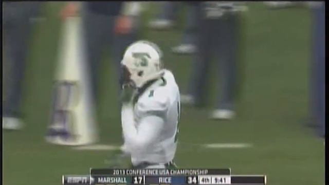 AJ Leggett Huge hit vs. Rice смотреть онлайн