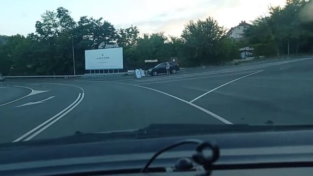 Красивые виды по трассе вдоль моря смотреть онлайн