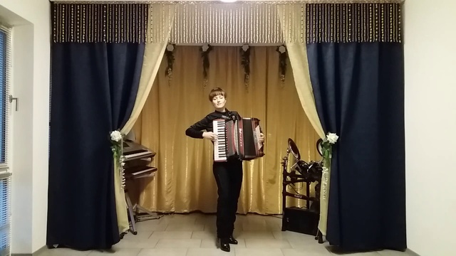 Аккордеон Вальс Лобанова смотреть онлайн