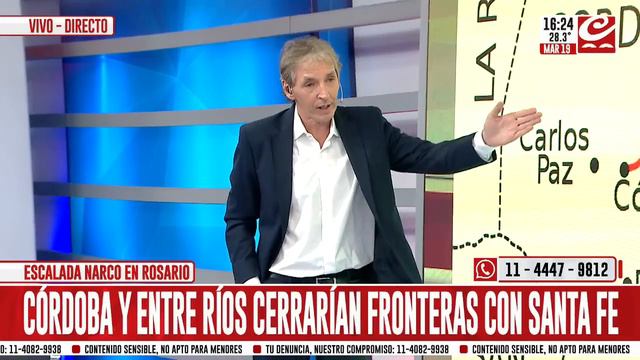Escalada narco: Córdoba y Entre Ríos cerrarían fronteras con Santa Fe смотреть онлайн