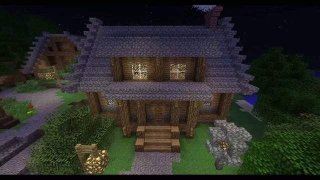 Дача для конкурса на лучшую дачу в Minecraft'e от FutureCraftTV смотреть онлайн