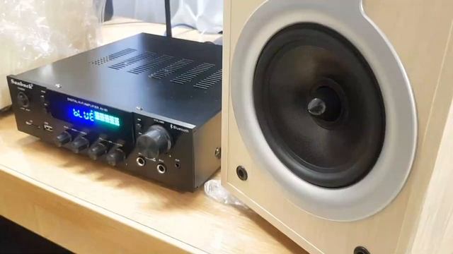 Усилитель с Bluetooth, USB mp3 плеером, FM Radio SUNBUCK AV-80 смотреть онлайн