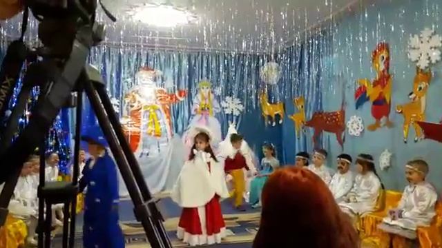 Новогодняя сказка Снежная Королева, старшая группа смотреть онлайн