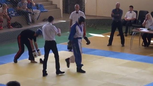 Боровицкий Евгений 1.1 ПОИНТ 18.09.15 Чемпионат и Первенство Республики Крым по кикбоксингу WAKO