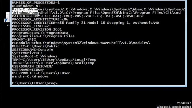 Windows Console Intro for beginners смотреть онлайн