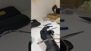 Ремонт очков. Замена флекса