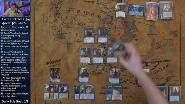 Lord of the Rings The Card Game - Progression Series Game 34 - A Knife in the Dark смотреть онлайн