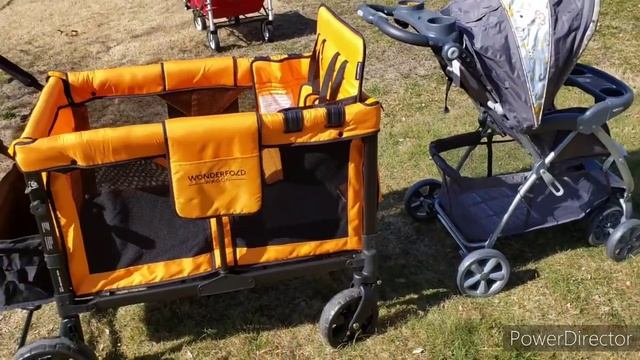 Wonderfold W4 vs several other strollers смотреть онлайн