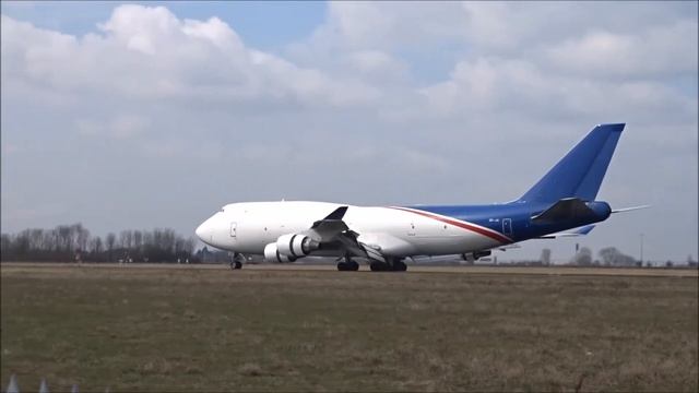 Aerotrans Cargo 747 - Hard Landing at Maastricht Airport смотреть онлайн