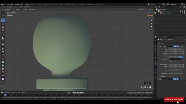 Blender 3D Modeling Tutorial | 3.1 | Glass Shader смотреть онлайн