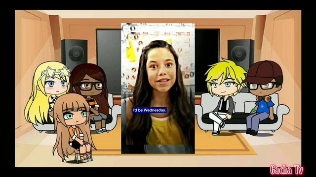 MLB react to Marinette as Jenna Ortega `|1-2compilation|Wednesday Addams|🐞🐞 смотреть онлайн