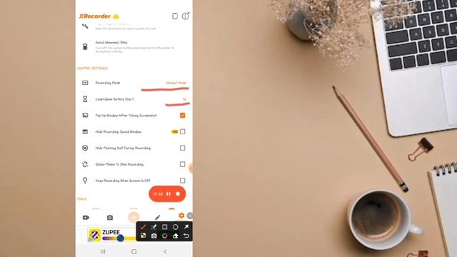 Record mobile screen with audio | Mobile screen recorder for youtube | screen kaise record kare смотреть онлайн