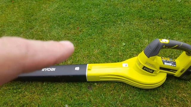 Ryobi one+ leaf blower 18v obl1820s.. my thoughts смотреть онлайн