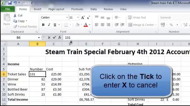 How to use Excel - Editing cells in Excel computer lesson смотреть онлайн