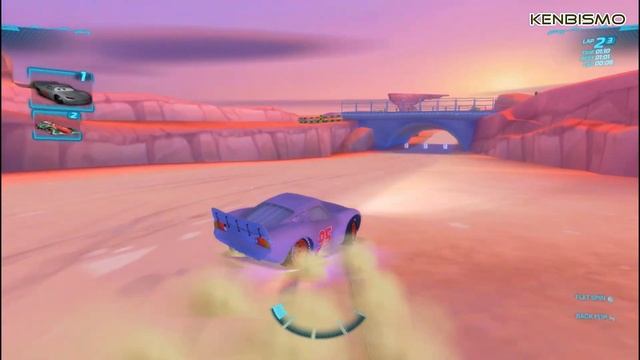 Cars 2 The Video Game Driven To Win Mod Primer Lightning McQueen Radiator Sprint PC Gameplay HD