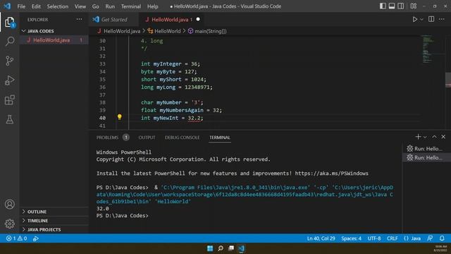 Java Programming - Understanding and Using Data (Part 03) смотреть онлайн
