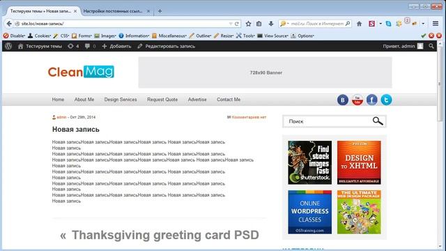 12 фишек WordPress. Урок 1. Плагин CyrToLat. (Андрей Бернацкий - Webformyself) смотреть онлайн