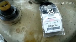 Замена сальника хвостовика переднего редуктора Оутлендер.