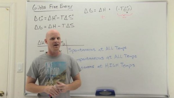18   Thermodynamics -- Delta G, Delta H, and Delta S