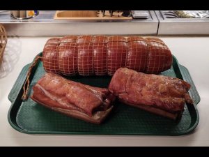 Лабиринтный дымогенератор в камере с конвекцией