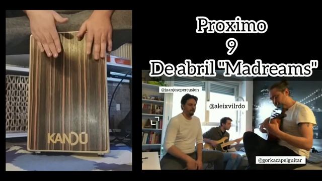 #CURSODECAJÓN #cajon/#kandū#tangos/Flamenco/pasionflamenca/#CLASESDECAJON/madreams/show/musicaenviv