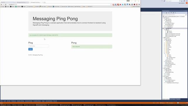 Connect frontend to backend using SignalR and Messaging | Mauro Servienti & Sean Feldman смотреть онлайн