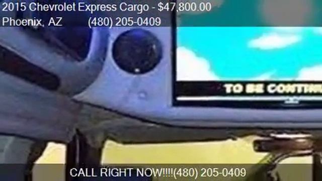 2015 Chevrolet Express Cargo Presidential Explorer for sale смотреть онлайн