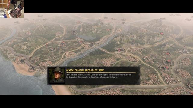 Часть 1. Прохождение интереснейшей одиночной динамической Итальянской кампании Company of Heroes 3. смотреть онлайн