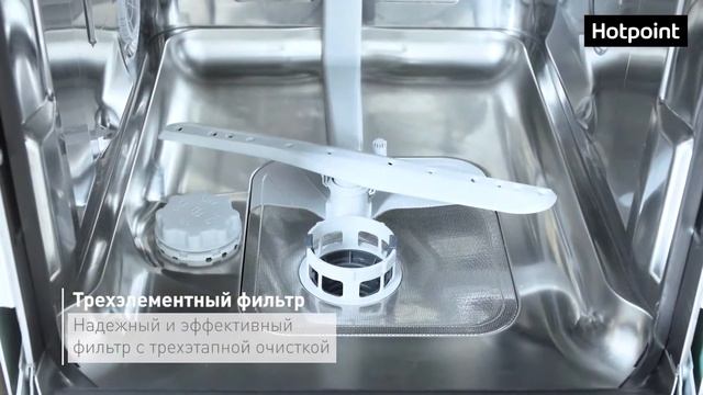 Посудомоечная машина Hotpoint HSFC 3M19 C - обзор модели смотреть онлайн