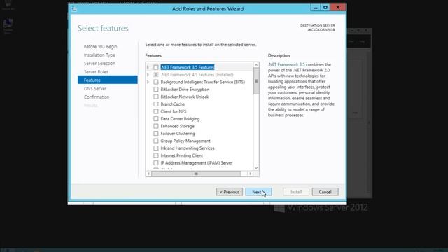 Windows Server 2012 Setting Up Active Directory Service and DNS смотреть онлайн