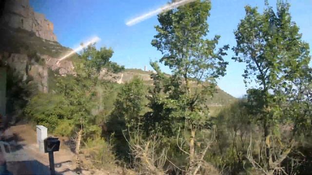 Железная дорога к монастырю Монсеррат, Каталония, Испания 2021 смотреть онлайн