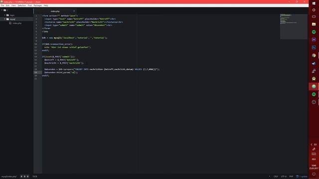 PHP Tutorial | Mit MySQLi Daten speichern und abrufen - Deutsch смотреть онлайн